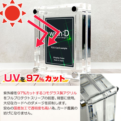 クリスタルBlock フルプロテクトver UV対策強化 ハッピースイーツ
